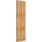 Ekena Millwork Joined Board-n-Batten Shutters w/Z-Bar, Rough Sawn Western Red Cedar, 21 1/2W x 66H, PR RBJ06Z21X066RWR - alternate 2